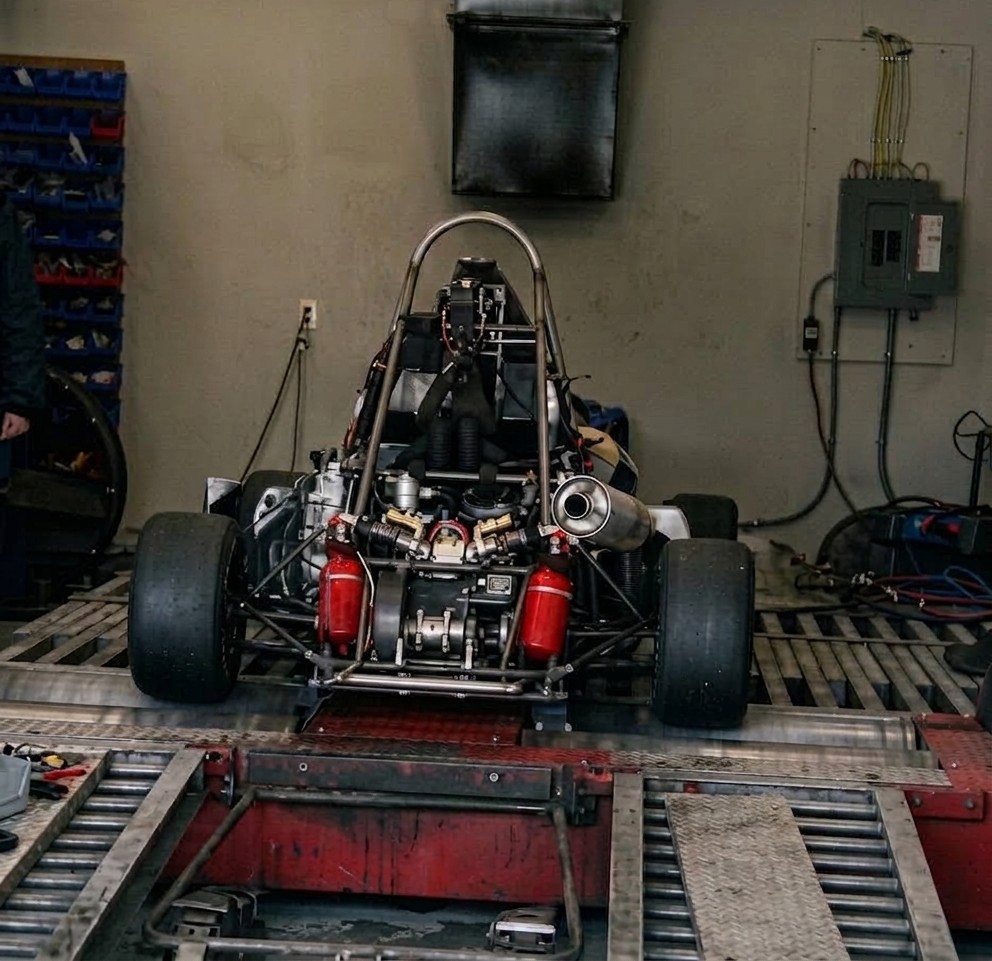 Formula SAE powertrain dyno testing